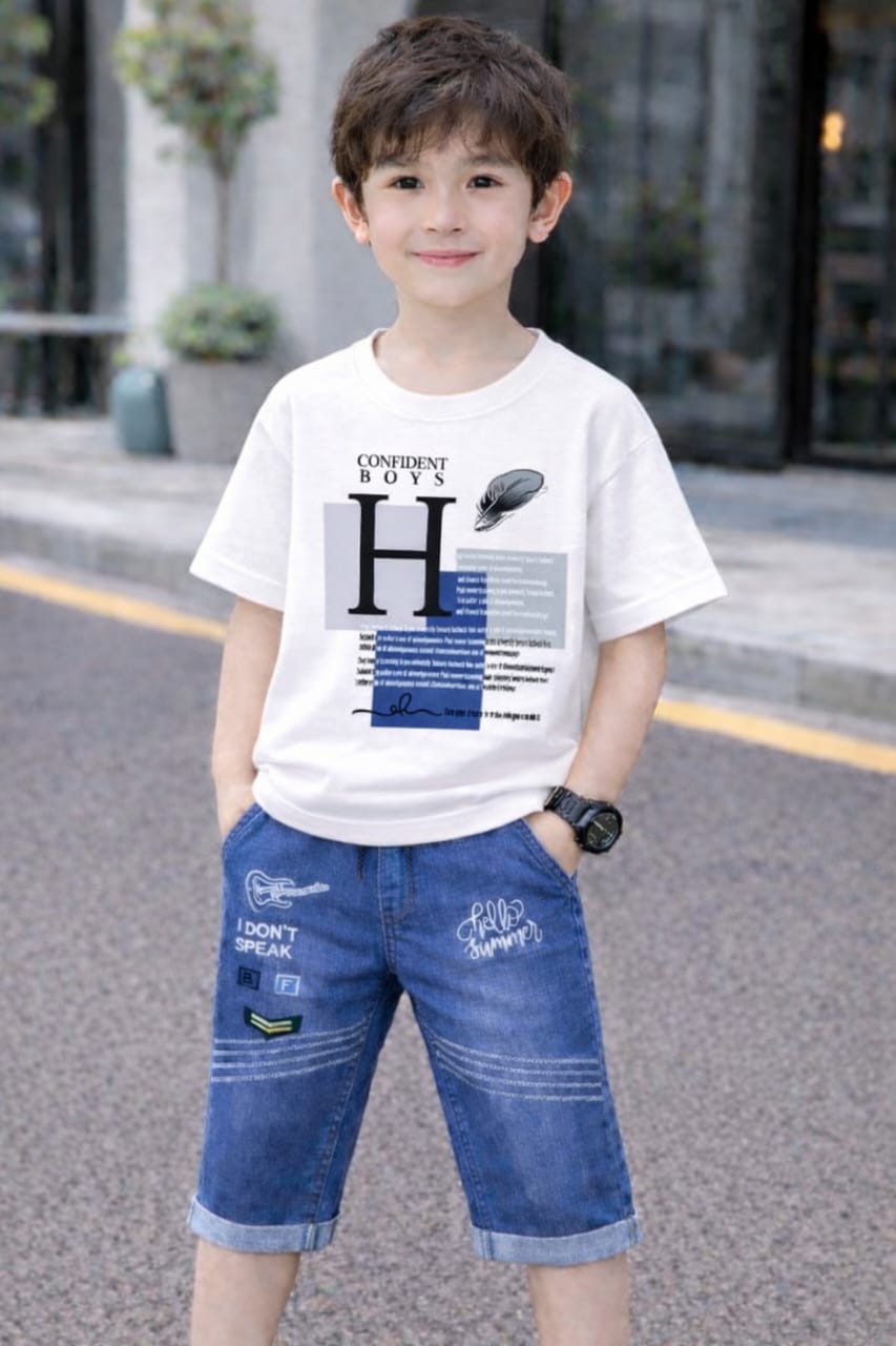 premium quality boy’s Pant & T-Shirt Set