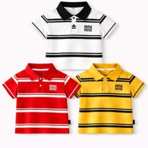 premium quality boys polo 3pice combo set…..