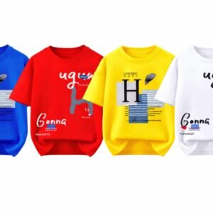 premium quality boys T-shirt 4pice combo set…..