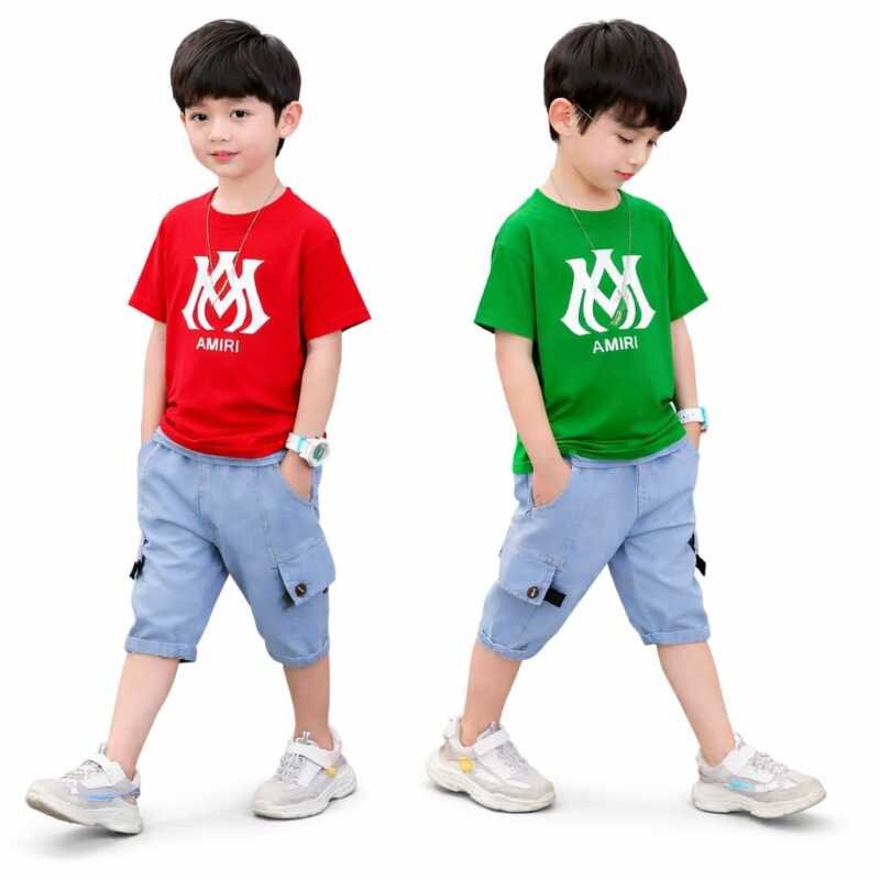 premium quality boys Tshirt sat 2pice combo