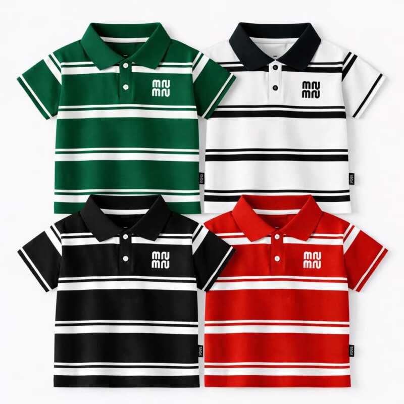 premium quality boys polo 4pice combo set…..