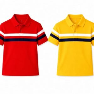 premium quality boys Polp 2 Pice Combo ….. 100 % Cotton.& Colour Granthi