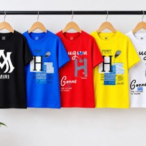 premium quality boys T-shirt 5.pice combo set…..