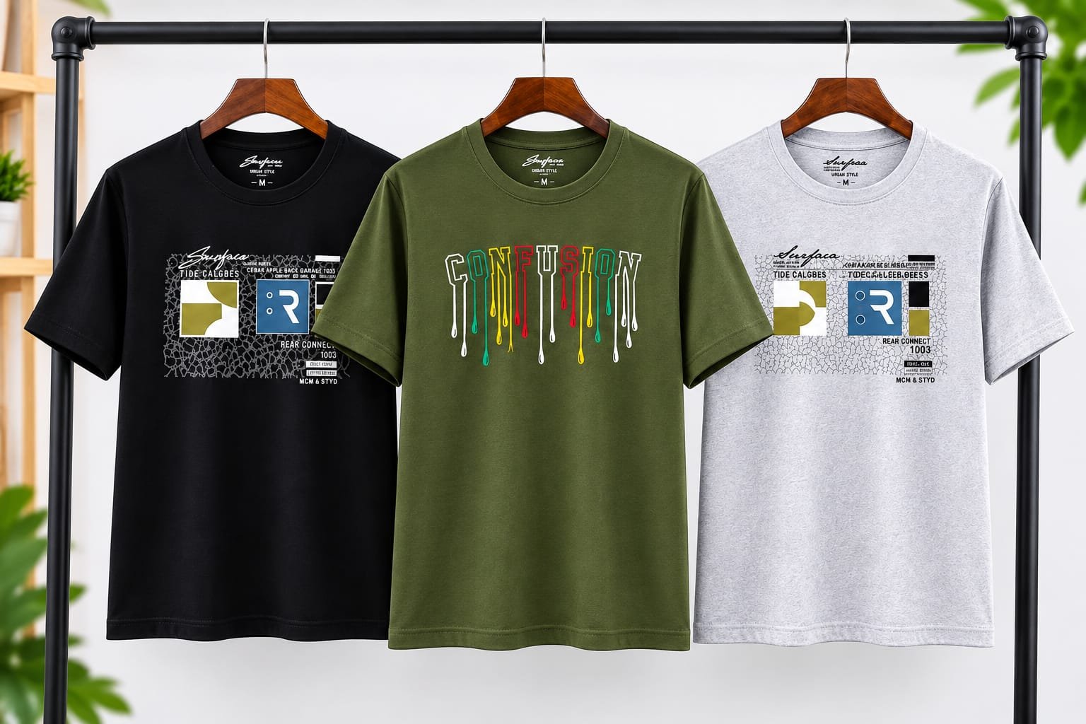 Mens Summer Premium ,Cotton T-shirt 3.Piece Combo offer