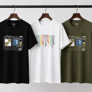 Mens Summer Premium ,Cotton T-shirt 3.Piece Combo offer